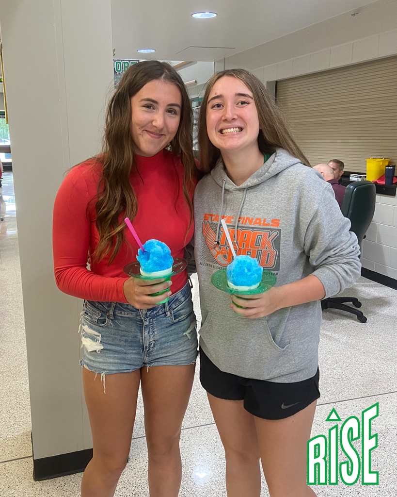RISE invited SHS students to a Tropical Sno snow cone during lunch on Wednesday.