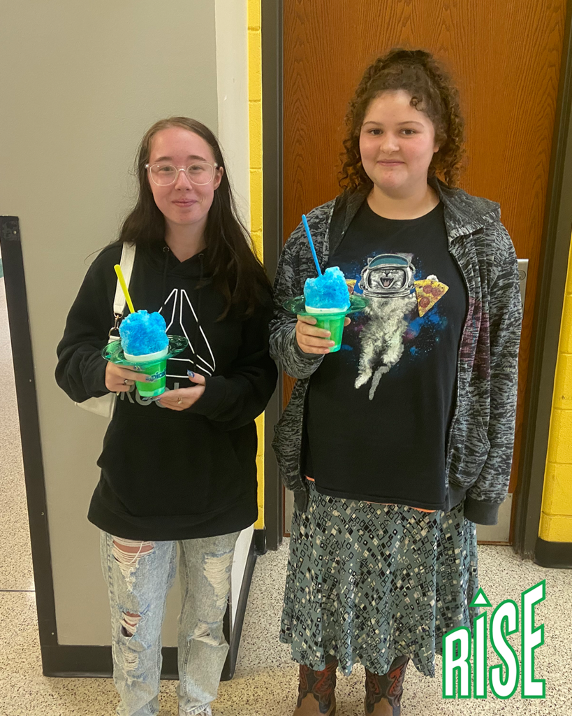 RISE invited SHS students to a Tropical Sno snow cone during lunch on Wednesday.