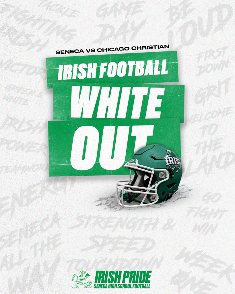 Seneca faces off against Chicago Christian tonight at 7:00 PM.