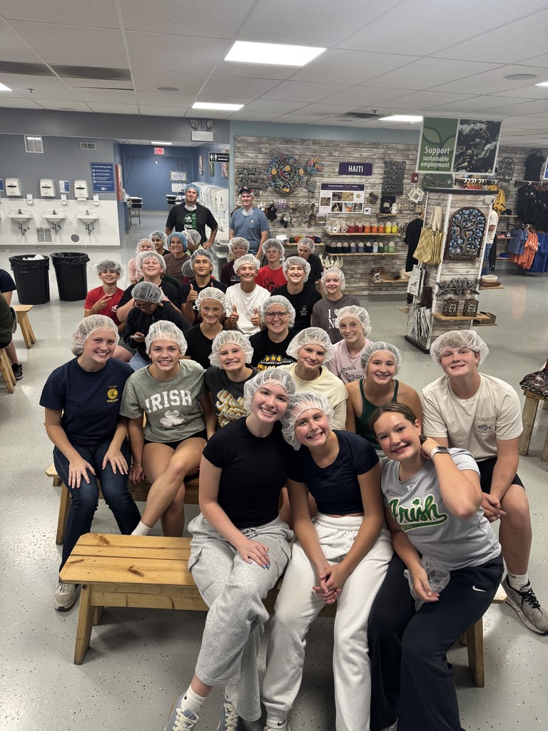 Tonight the Seneca Fellowship of Christian Athletes group went to the Aurora Feed My Starving Children facilities and volunteered their time to pack meals for children in need around the globe.