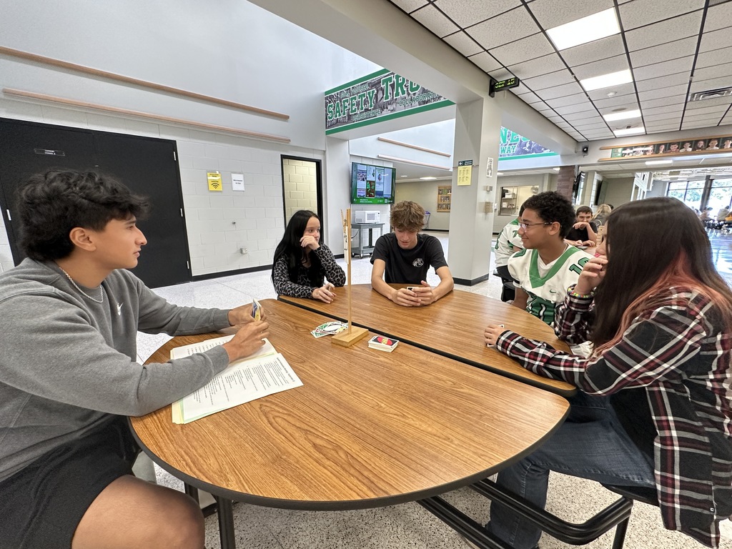 Today our Student Ambassadors met with their Freshmen groups for the first time.