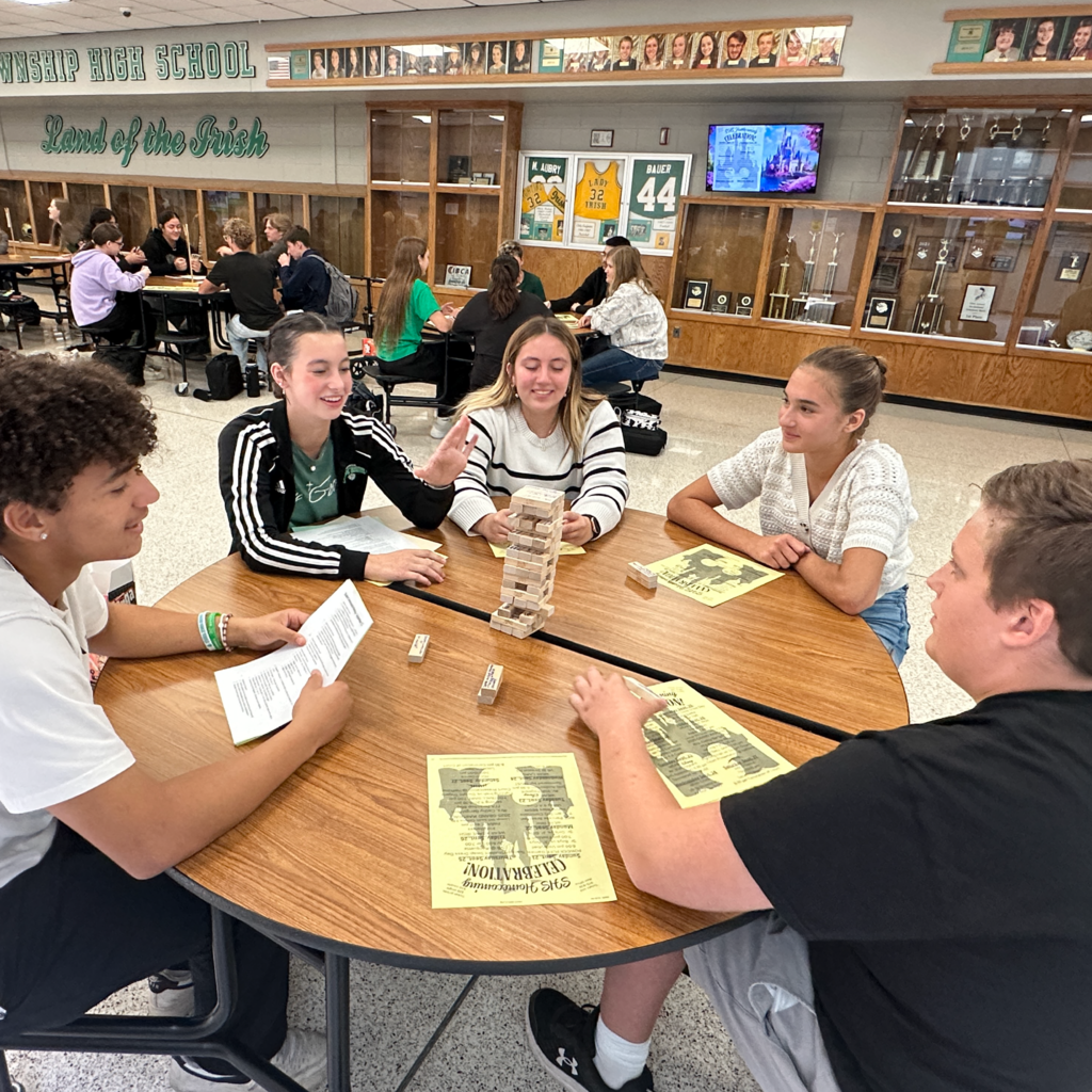 Today our Student Ambassadors met with their Freshmen groups for the first time.