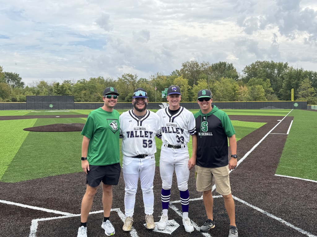 On Saturday the Waubonsee Chiefs and IVCC Eagles played the first-ever college baseball games  at SHS.
