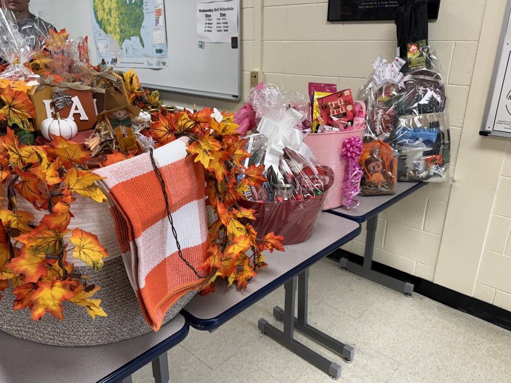 Today was Wear Pink day to kick off Homecoming and support Volley for a Cure tonight.