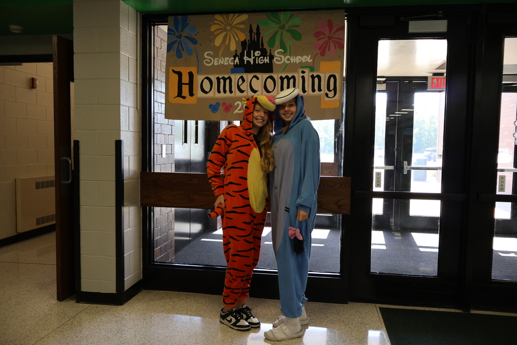 The Homecoming theme today at SHS was Wear Disney.