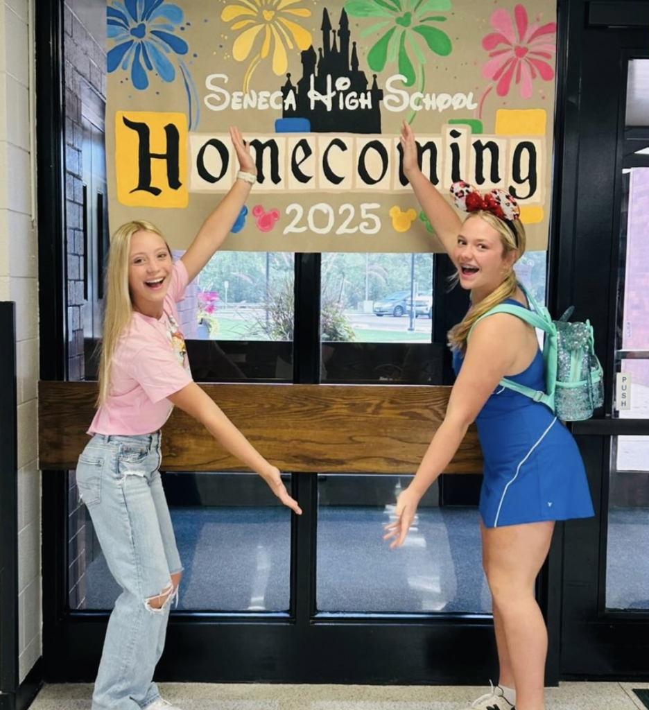 The Homecoming theme today at SHS was Wear Disney.