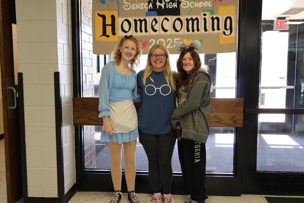 The Homecoming theme today at SHS was Wear Disney.