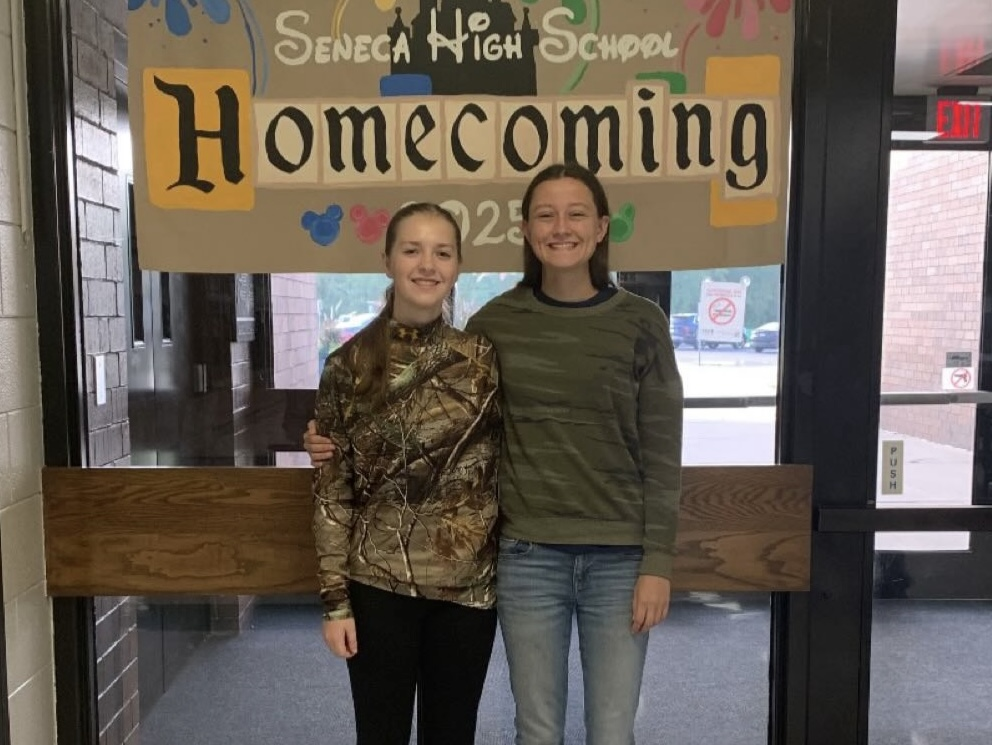 Today's SHS Homecoming theme was Wear Camo.