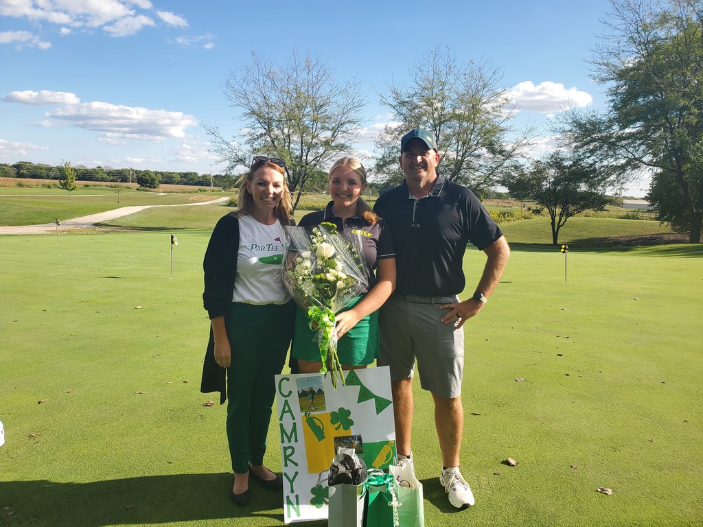 Lady Irish Golf Senior Night was last night.