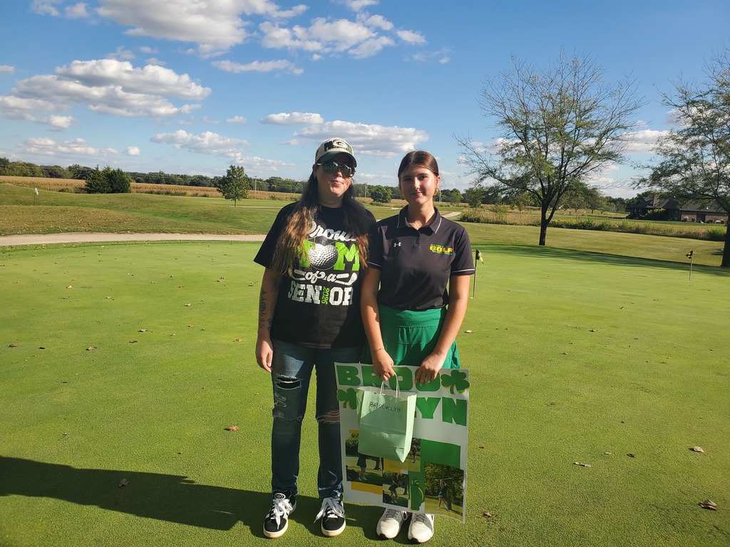 Lady Irish Golf Senior Night was last night.