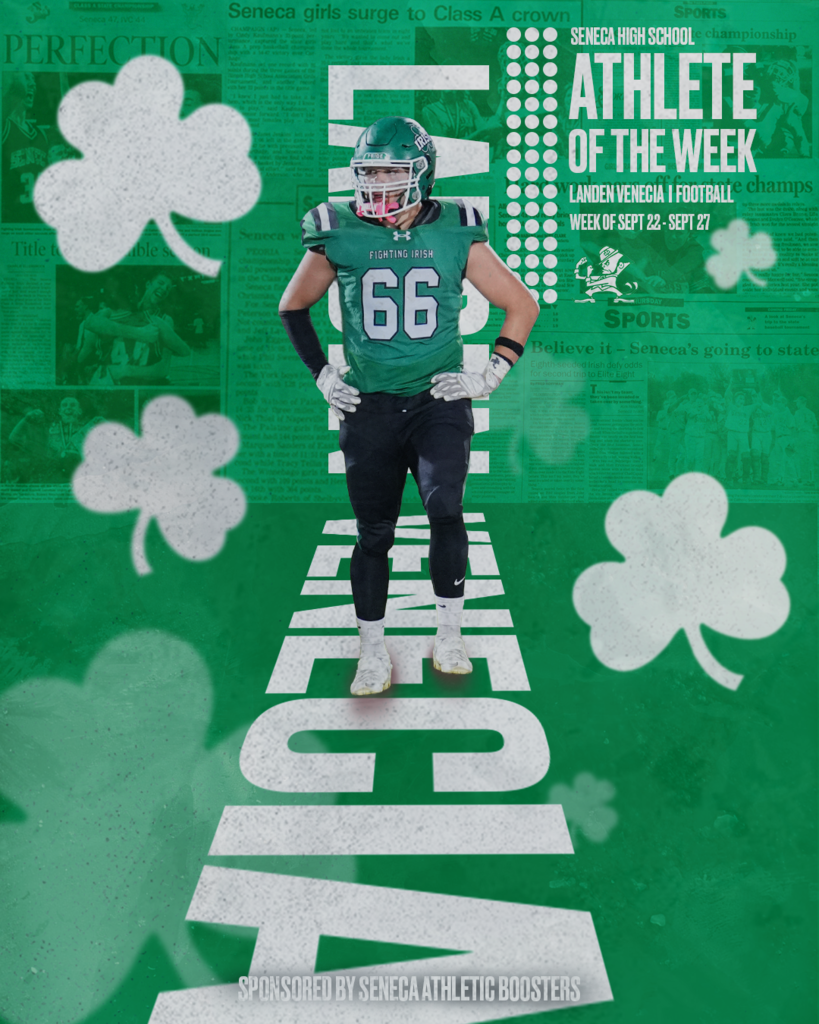 Senior Landen Venecia has been named SHS Athlete of the Week.
