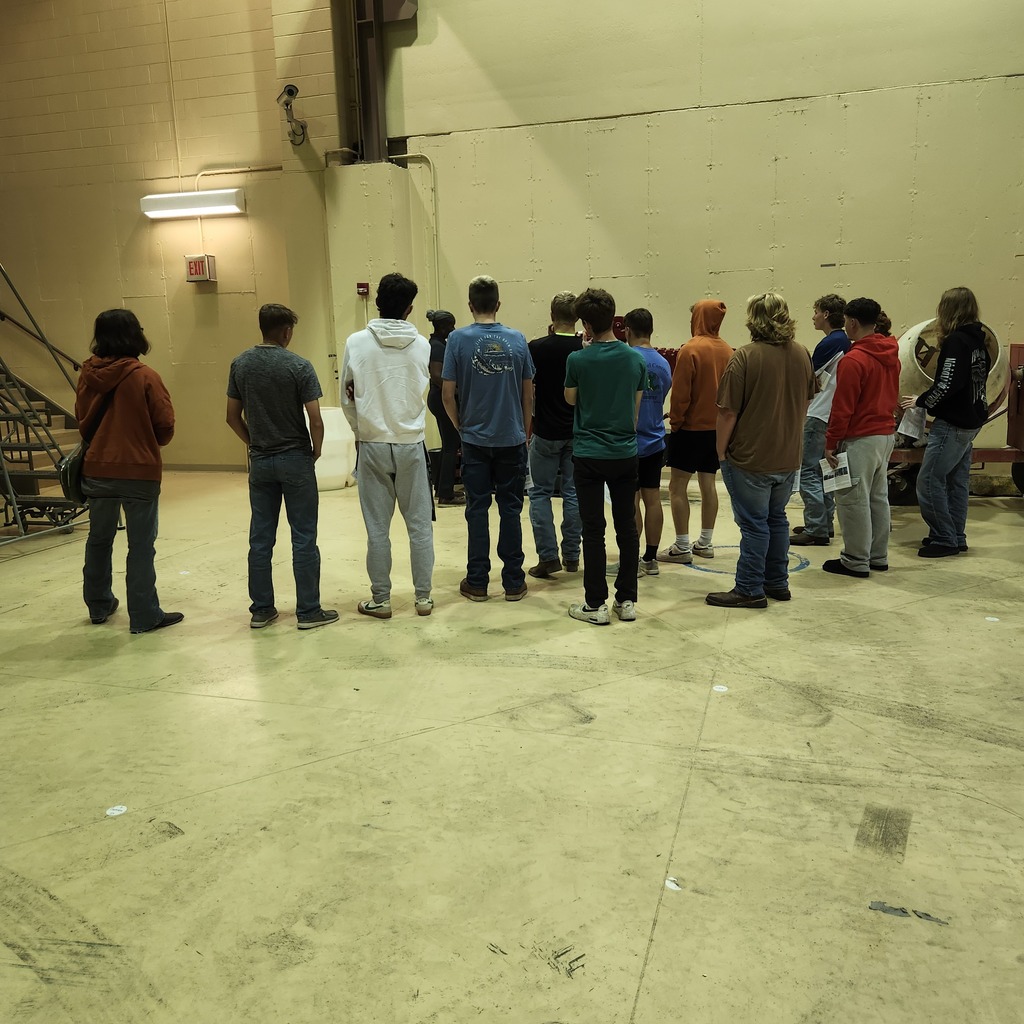 Mr. Witte's vocational math class took a trip to Wilmington to tour the local 150 Operators training facility today.