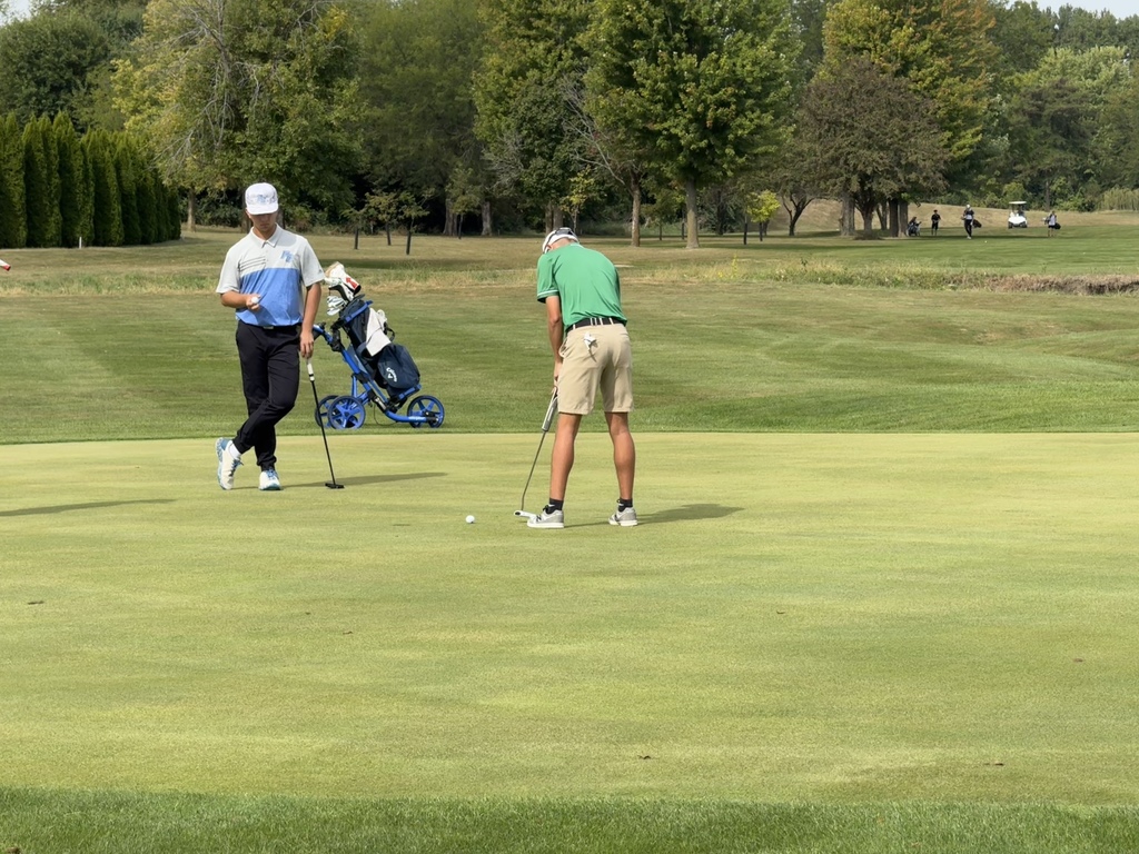 The Fighting Irish Golf team competed at Dwight CC in the IHSA Class 1A Regional on Wednesday.