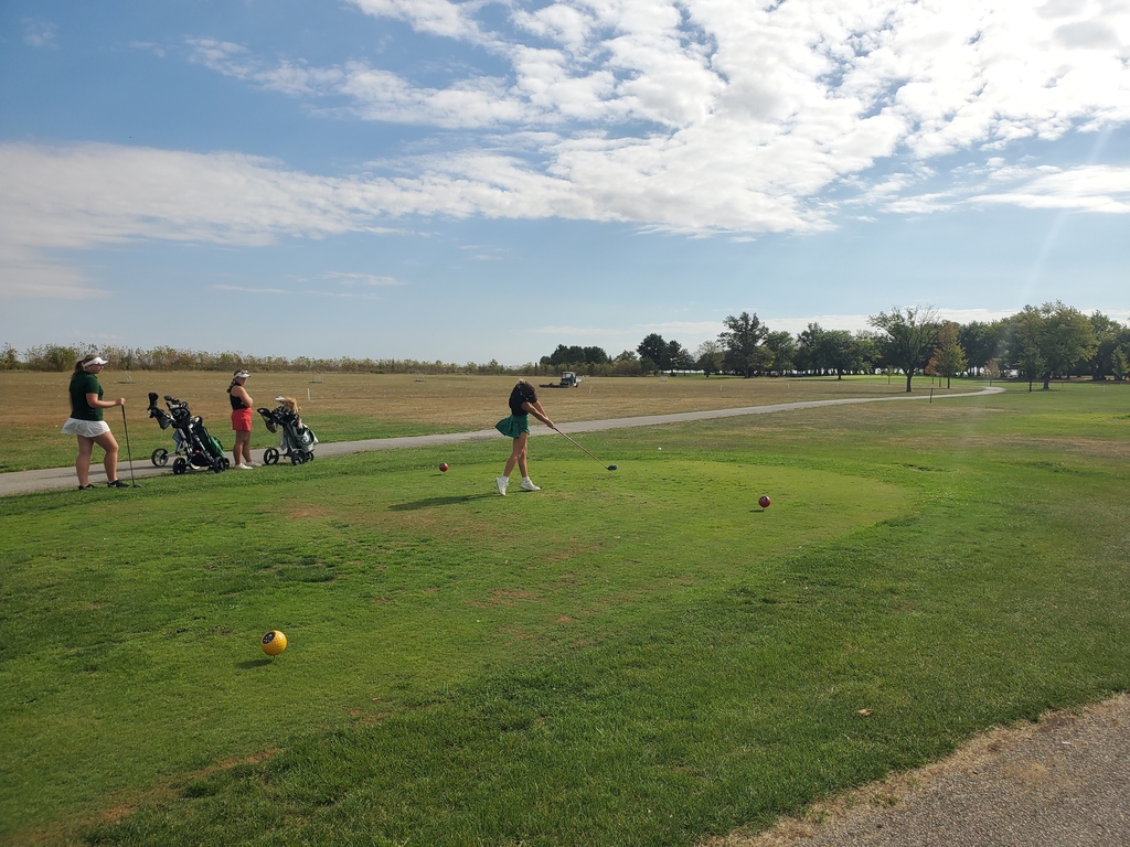 The Lady Irish Golf qualifiers competed in the IHSA Class 1A Sectional at Wolf Creek Golf Course on Monday.