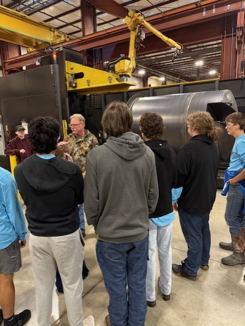 The Guidance department took 15 students to the Manufacturing Career Expo at IVCC on Tuesday.