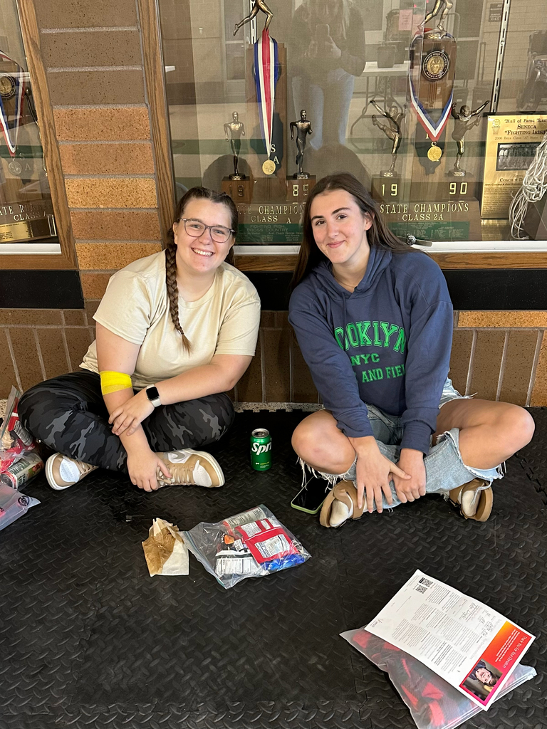 HOSA hosted its first blood drive of the year today.