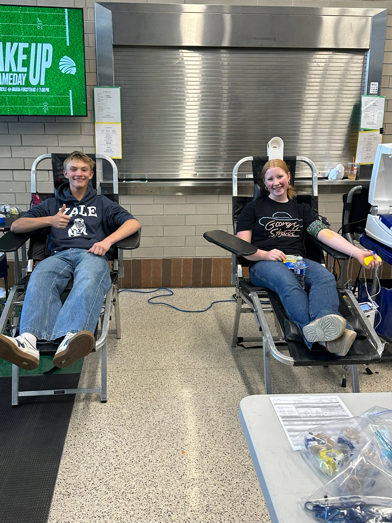 HOSA hosted its first blood drive of the year today.
