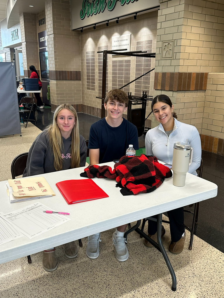 HOSA hosted its first blood drive of the year today.