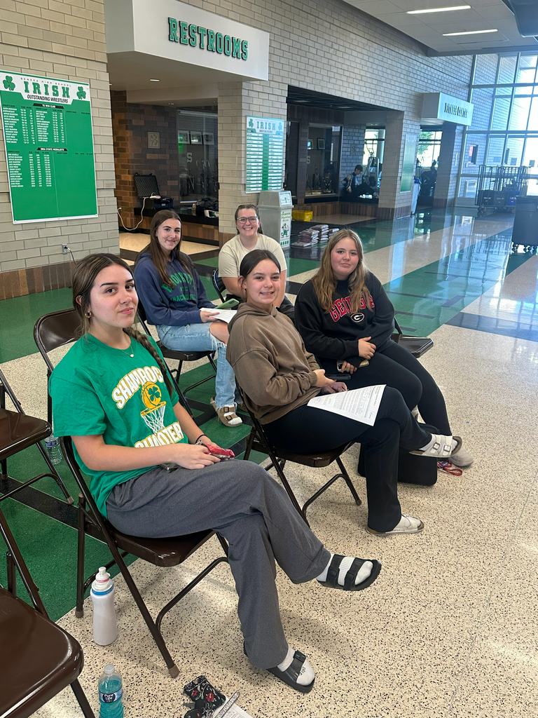HOSA hosted its first blood drive of the year today.