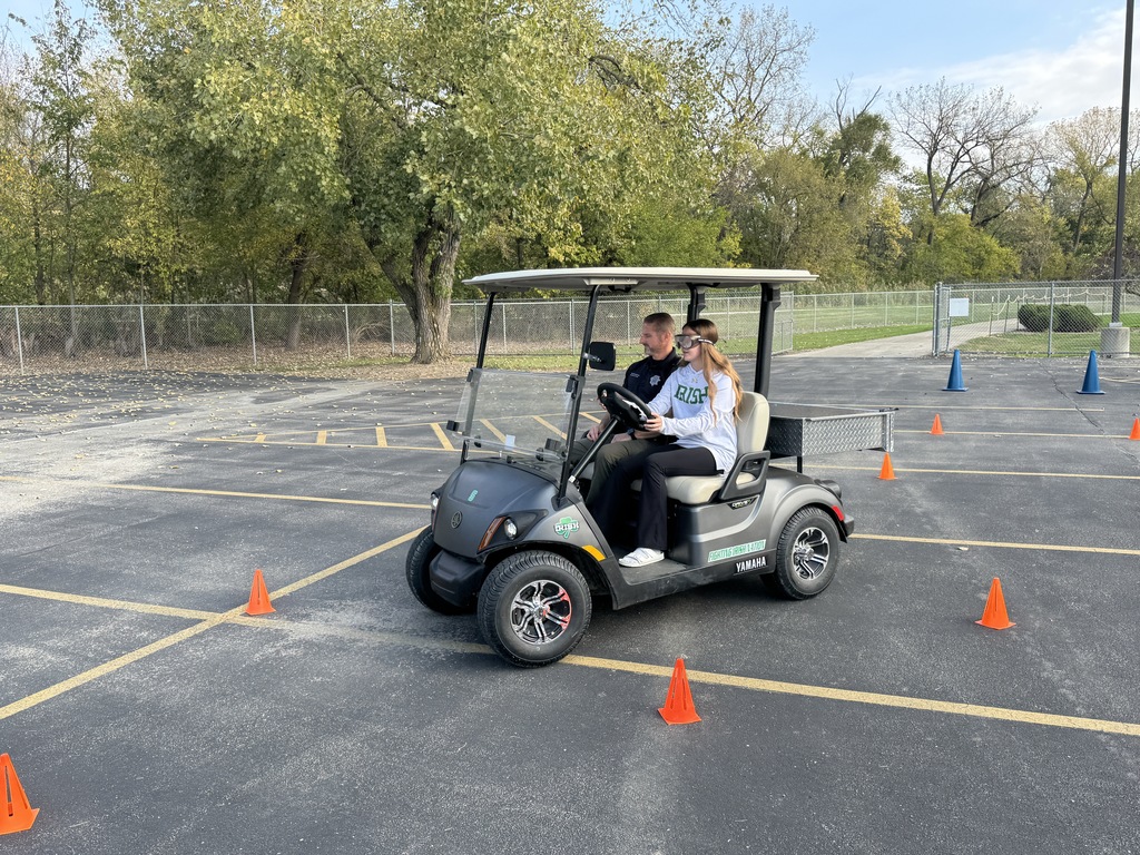 SRO Ken Sangston recently visited Mrs. Baxter’s Driver Education classes for his annual presentation on DUI and impaired driving.