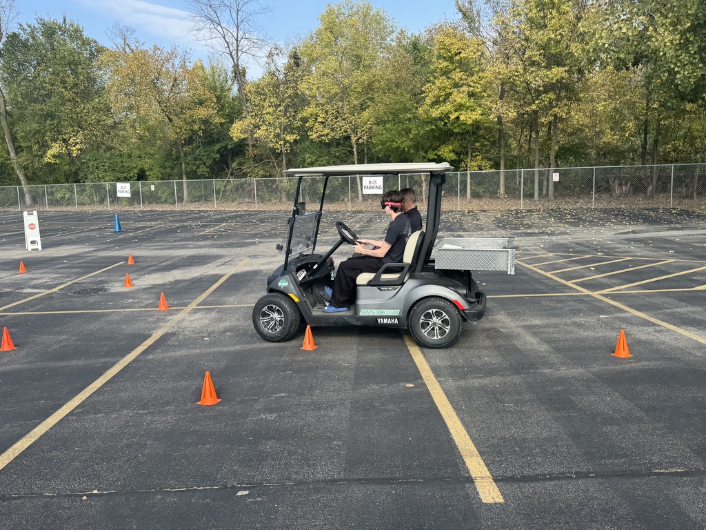 SRO Ken Sangston recently visited Mrs. Baxter’s Driver Education classes for his annual presentation on DUI and impaired driving.