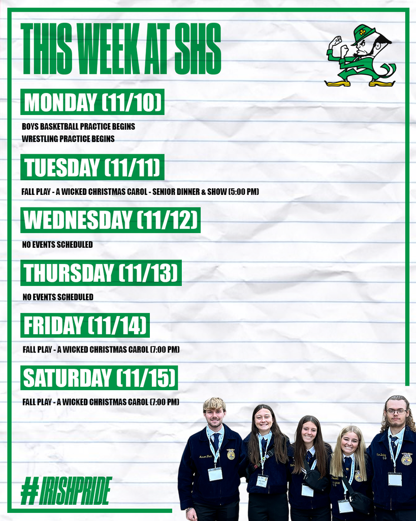 This Week at SHS