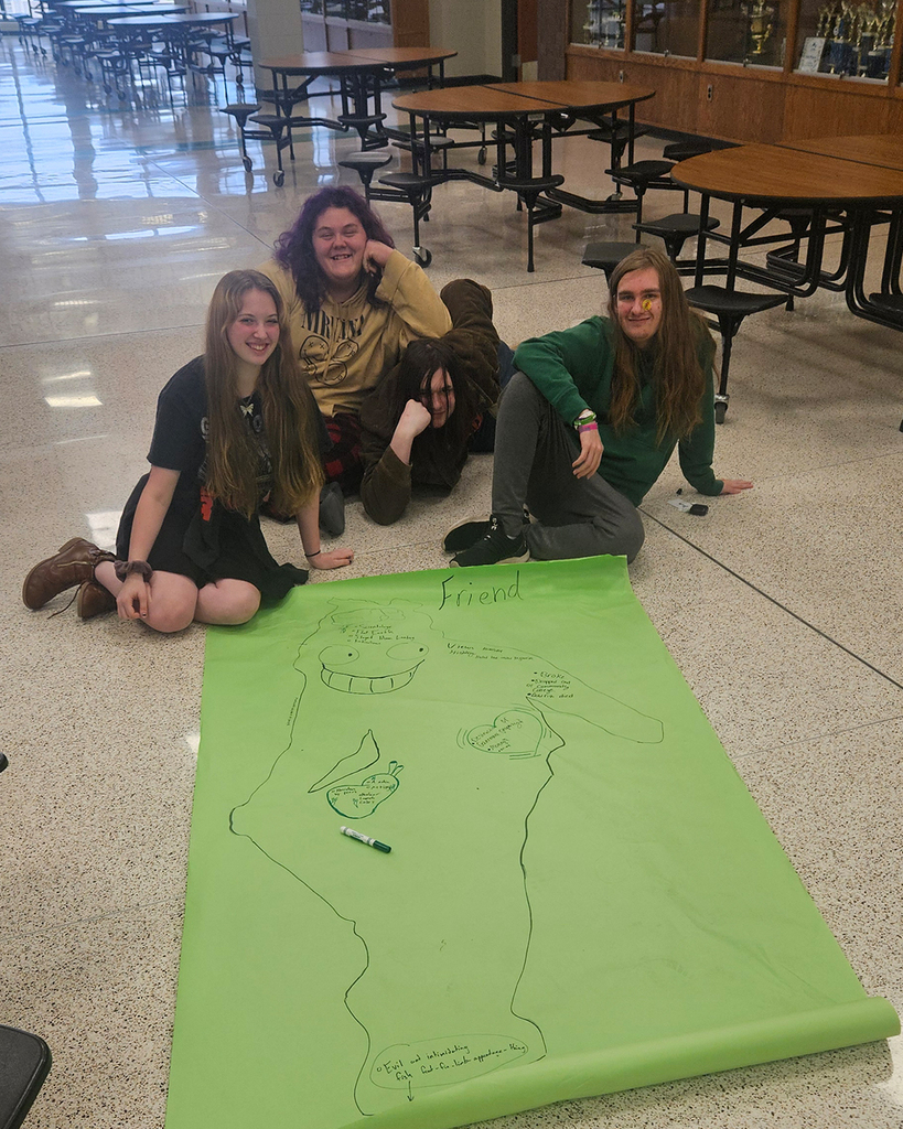 Mrs. Liberatore's and Ms. Heth's Honors English III classes prepared to read Frankenstein the last two days.