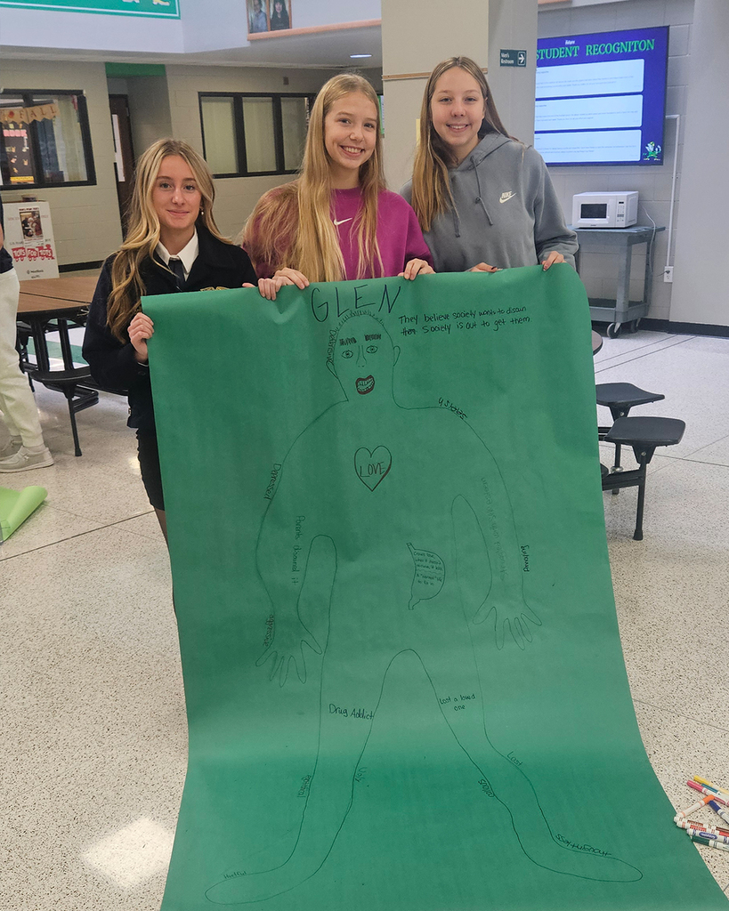 Mrs. Liberatore's and Ms. Heth's Honors English III classes prepared to read Frankenstein the last two days.