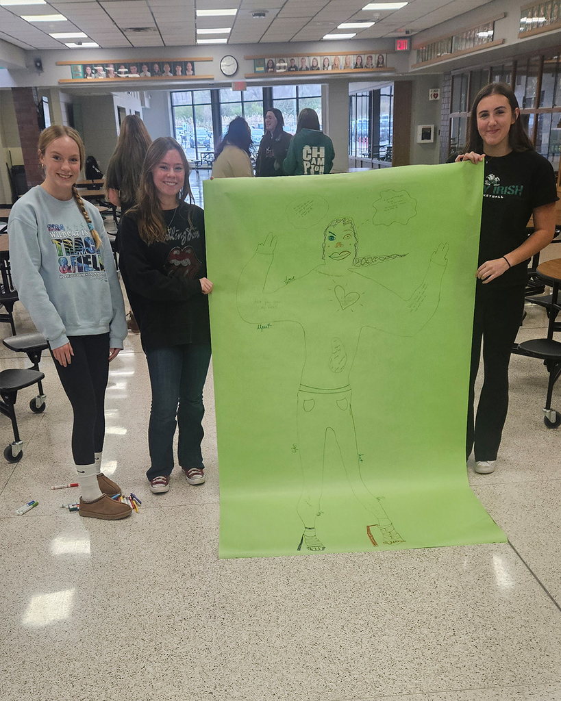 Mrs. Liberatore's and Ms. Heth's Honors English III classes prepared to read Frankenstein the last two days.