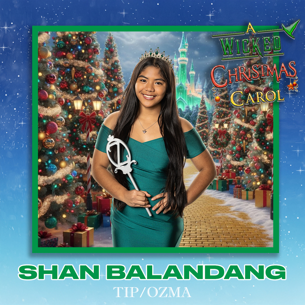 The cast & crew of the 2025 SHS Fall Play: A Wicked Christmas Carol are off to see the wizard on Friday and Saturday @ 7:00 PM in the SHS auditorium.