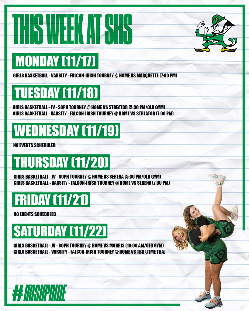 This Week at SHS