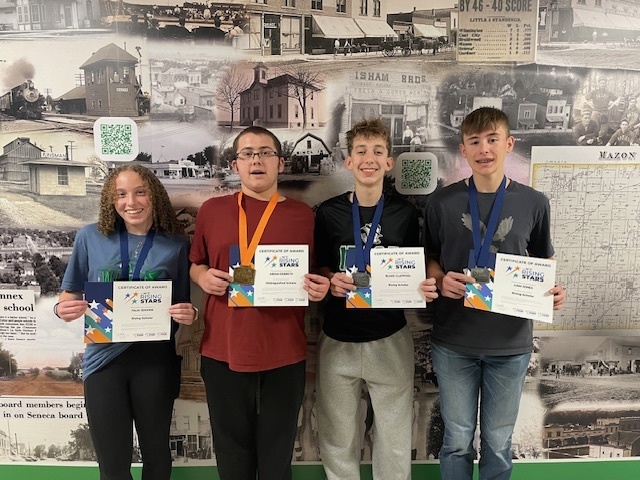 These freshmen students excelled when taking their Pre-ACT as 8th graders. 