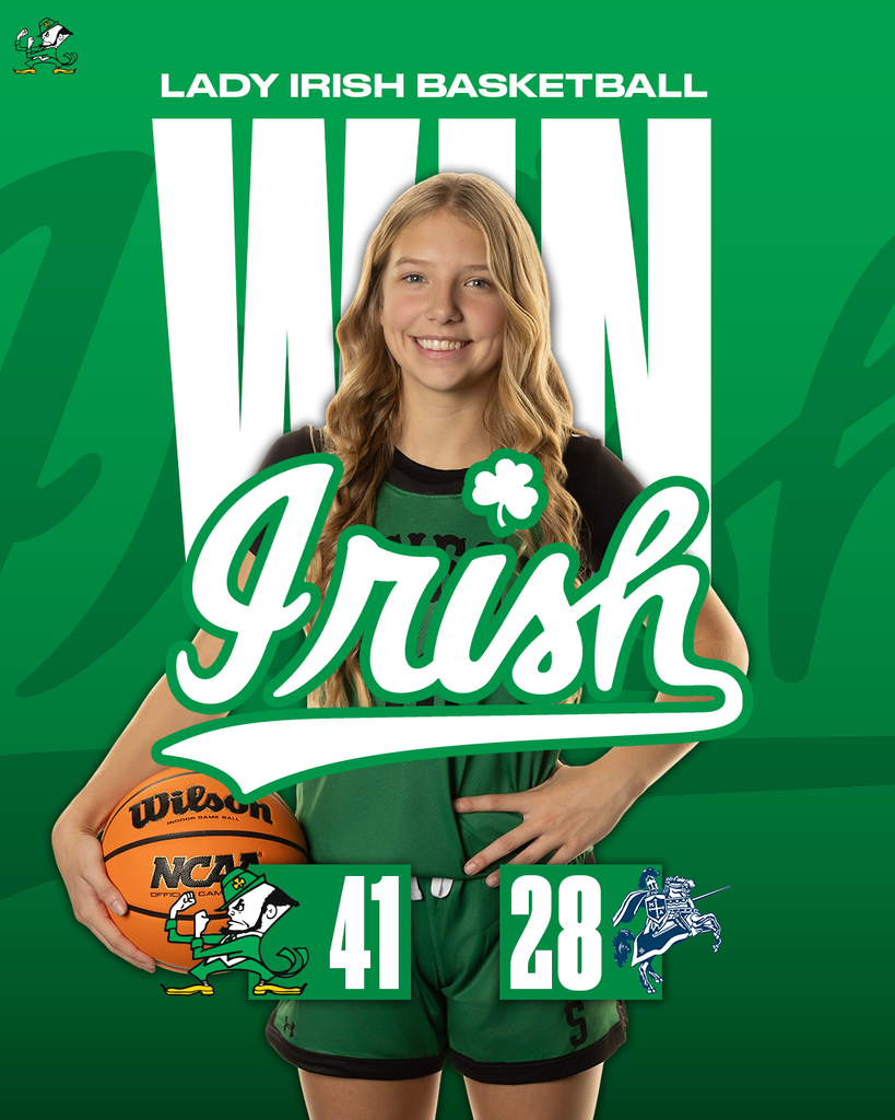 The Lady Irish Basketball team opened their season at home tonight with a 41-28 victory over the Marquette Crusaders.