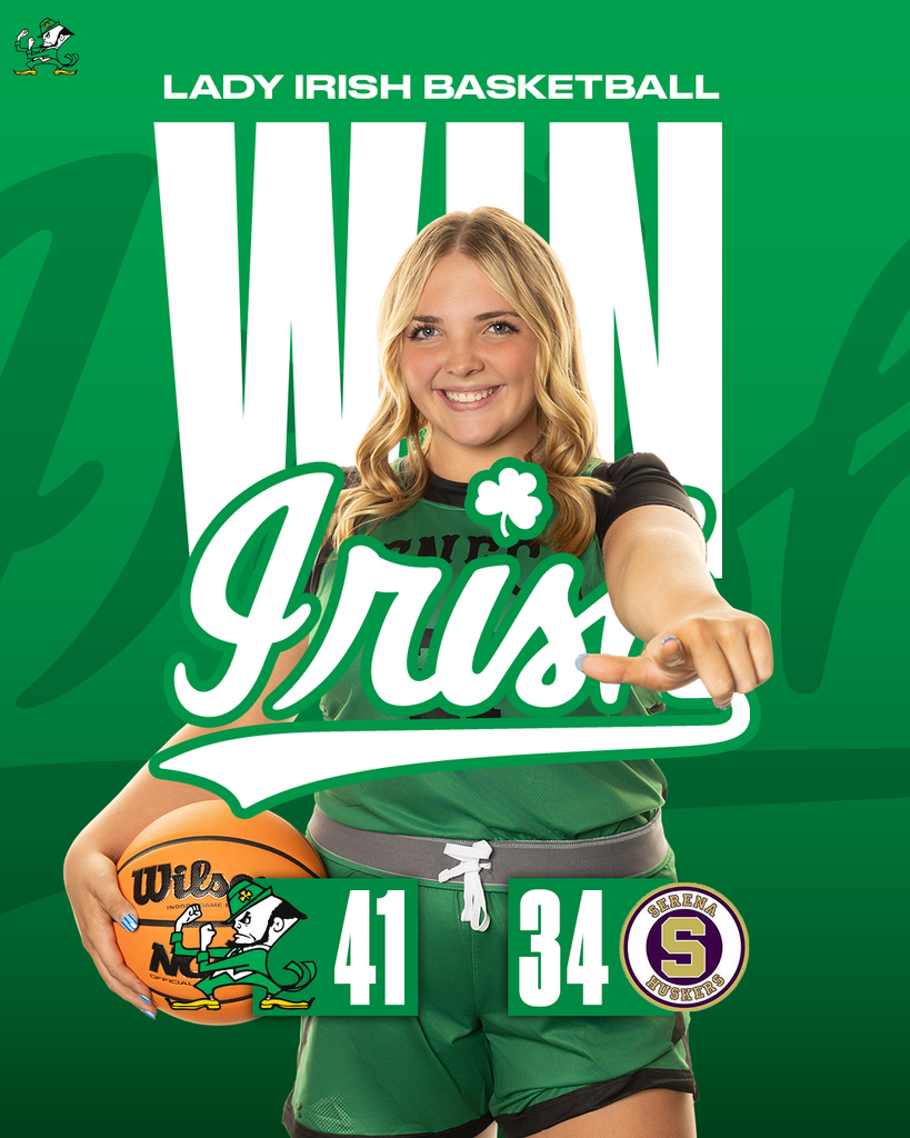 The Lady Irish Basketball team wrapped up the 2025 Falcon-Irish Thanksgiving Tournament pool play with a win over the Serena Huskers.