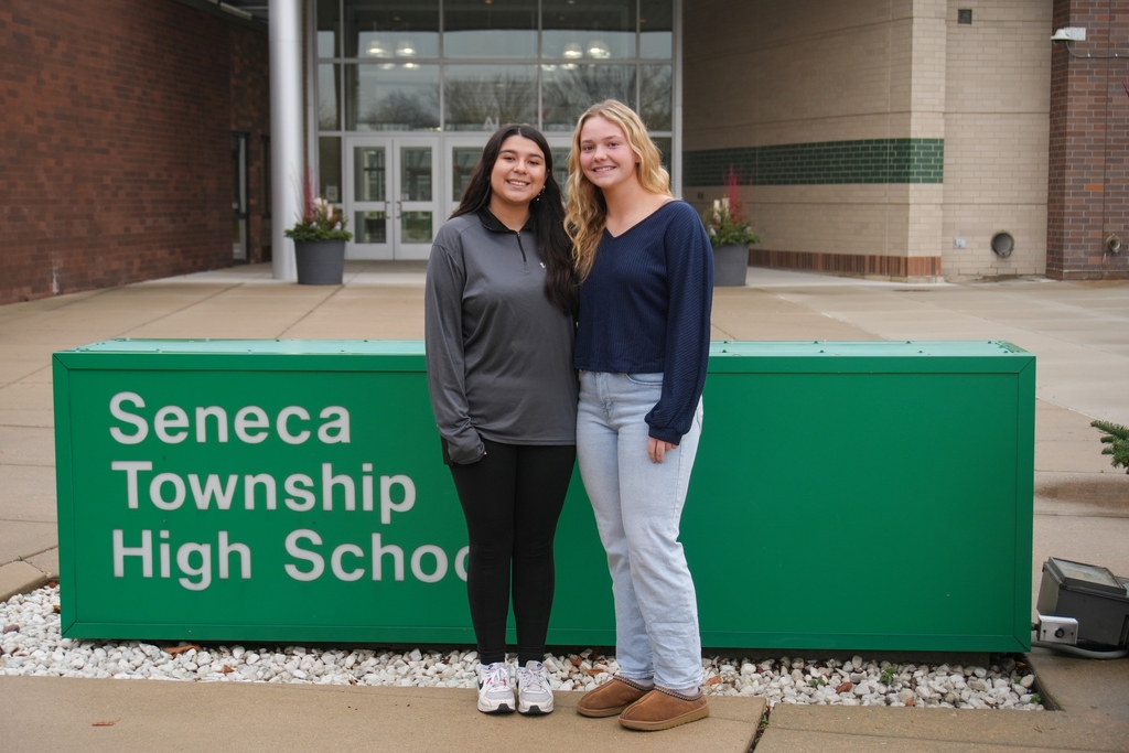Seneca High School sophomores, Vivianna Barrera and Brynlee Hunt, have been selected to represent Seneca Township High School at the 2025 HOBY Leadership Seminar.
