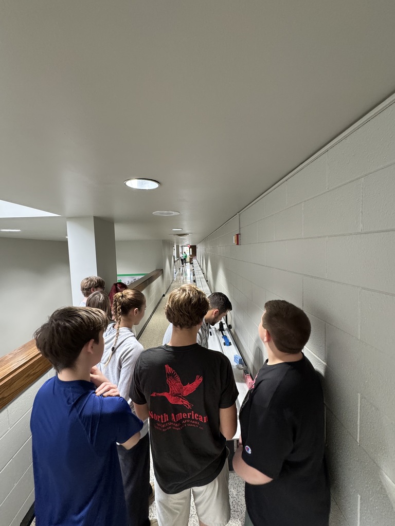 Mr. Kirkton’s Intro to Tech classes recently wrapped up their Transportation Unit. 