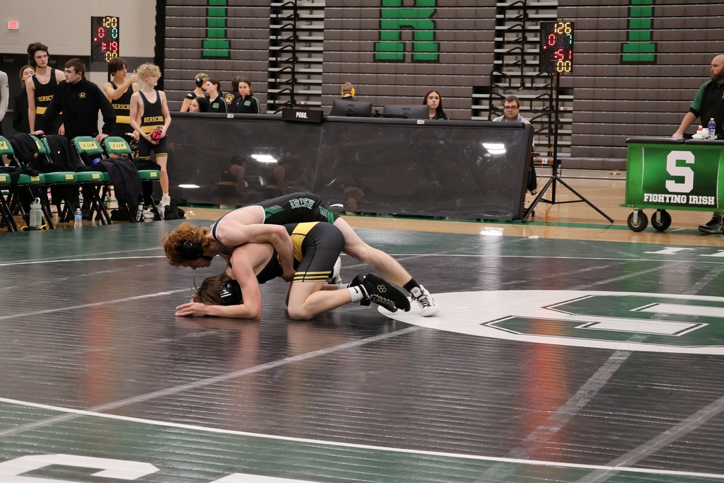The Fighting Irish Wrestling Team opened their season against Herscher and Sandwich last night.