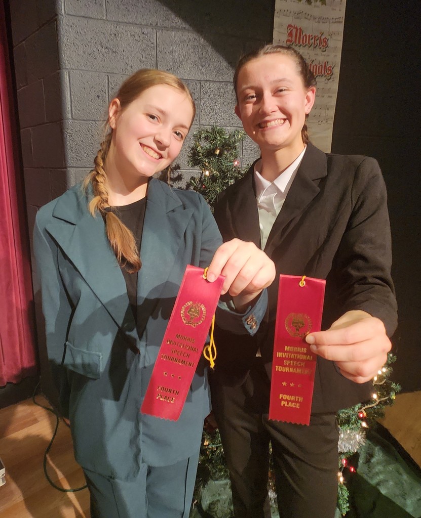 The Seneca Speech team started their season at Morris this weekend where they placed in five different events.