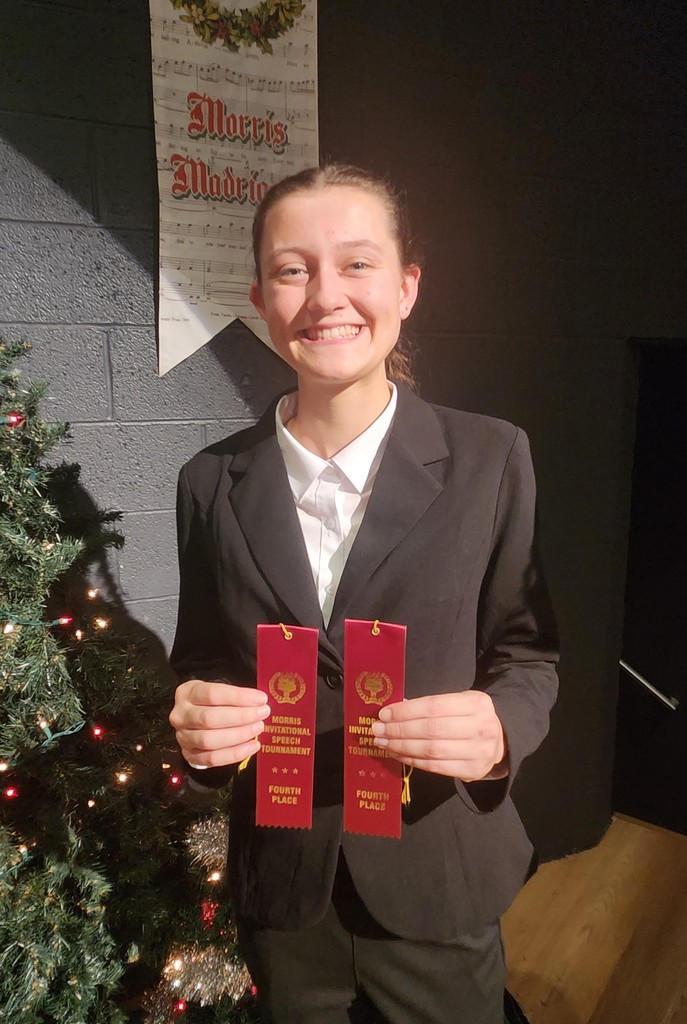 The Seneca Speech team started their season at Morris this weekend where they placed in five different events.