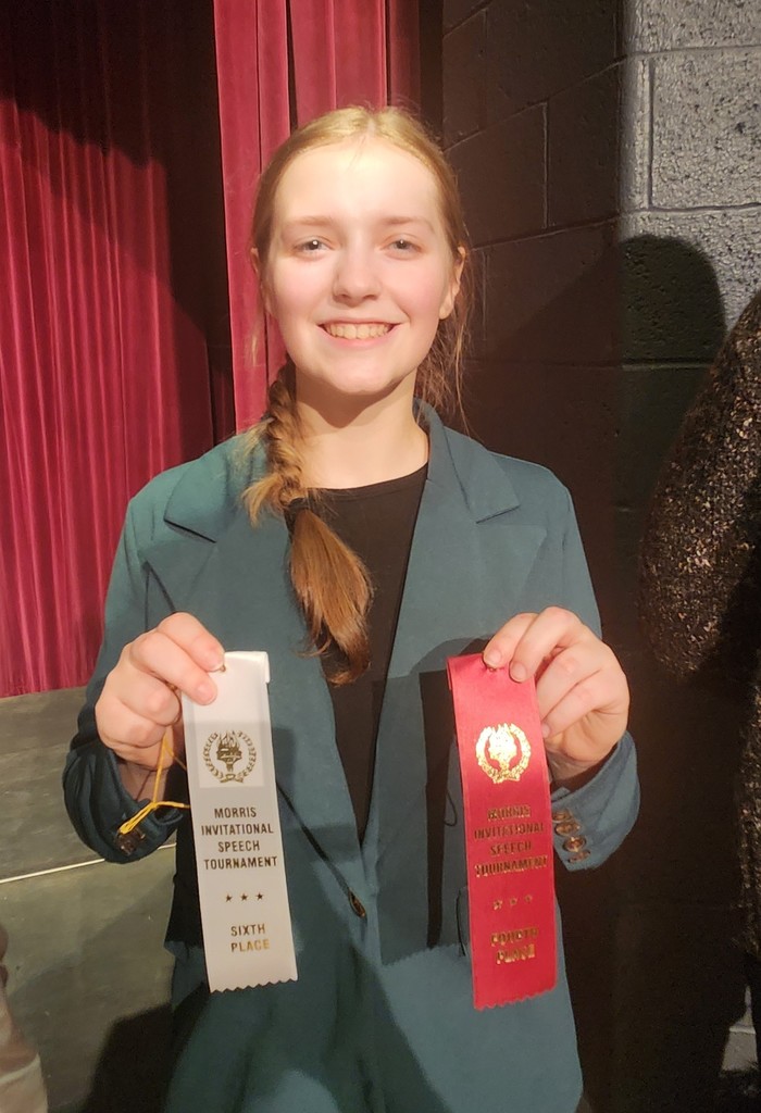 The Seneca Speech team started their season at Morris this weekend where they placed in five different events.