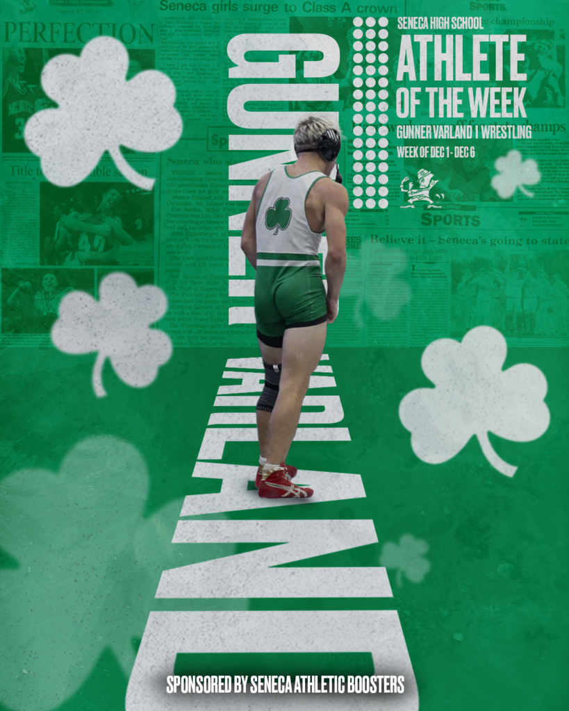 Senior Gunner Varland has been named SHS Athlete of the Week.