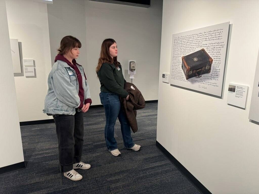Mrs. Applebee took 25 students from her Holocaust classes up to Chicago to visit the Illinois Holocaust Museum & Education Center on Tuesday.