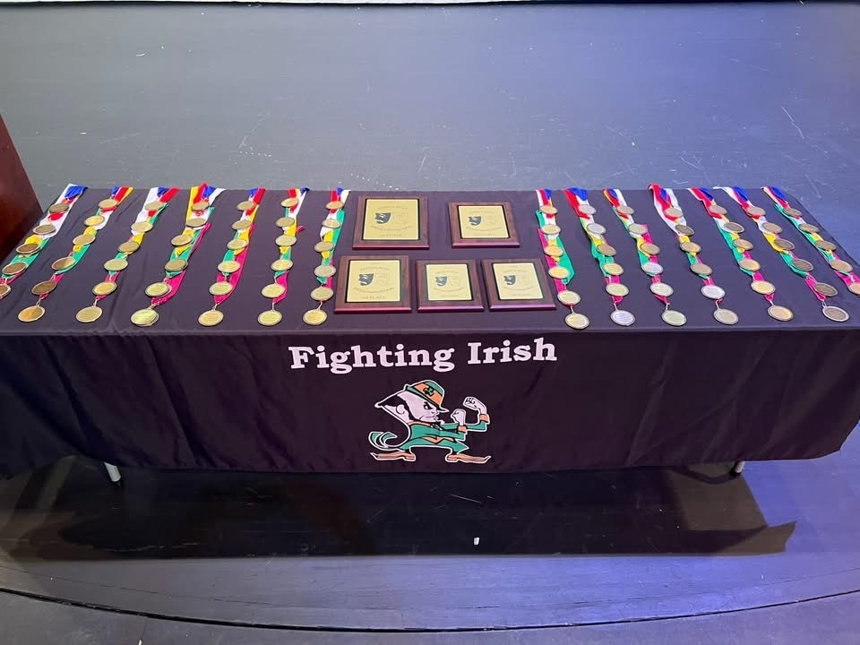 The Seneca Speech Team hosted its annual Irish Invitational Speech Meet on Saturday.