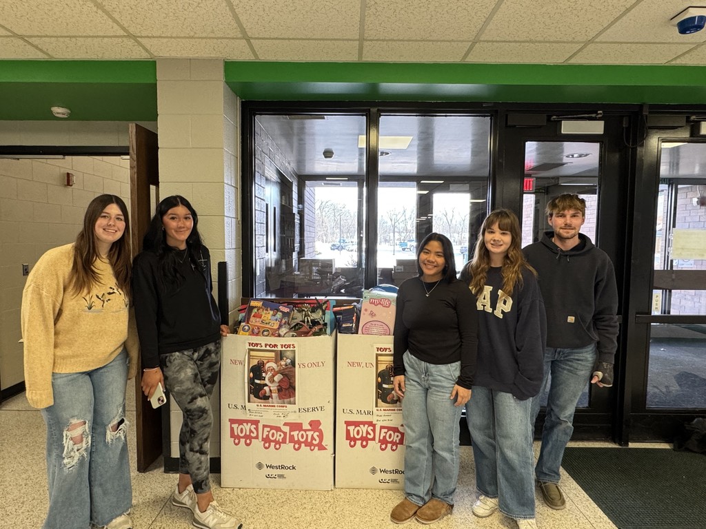 The SHS National Honor Society have completed their annual toy collection for Toys for Tots.