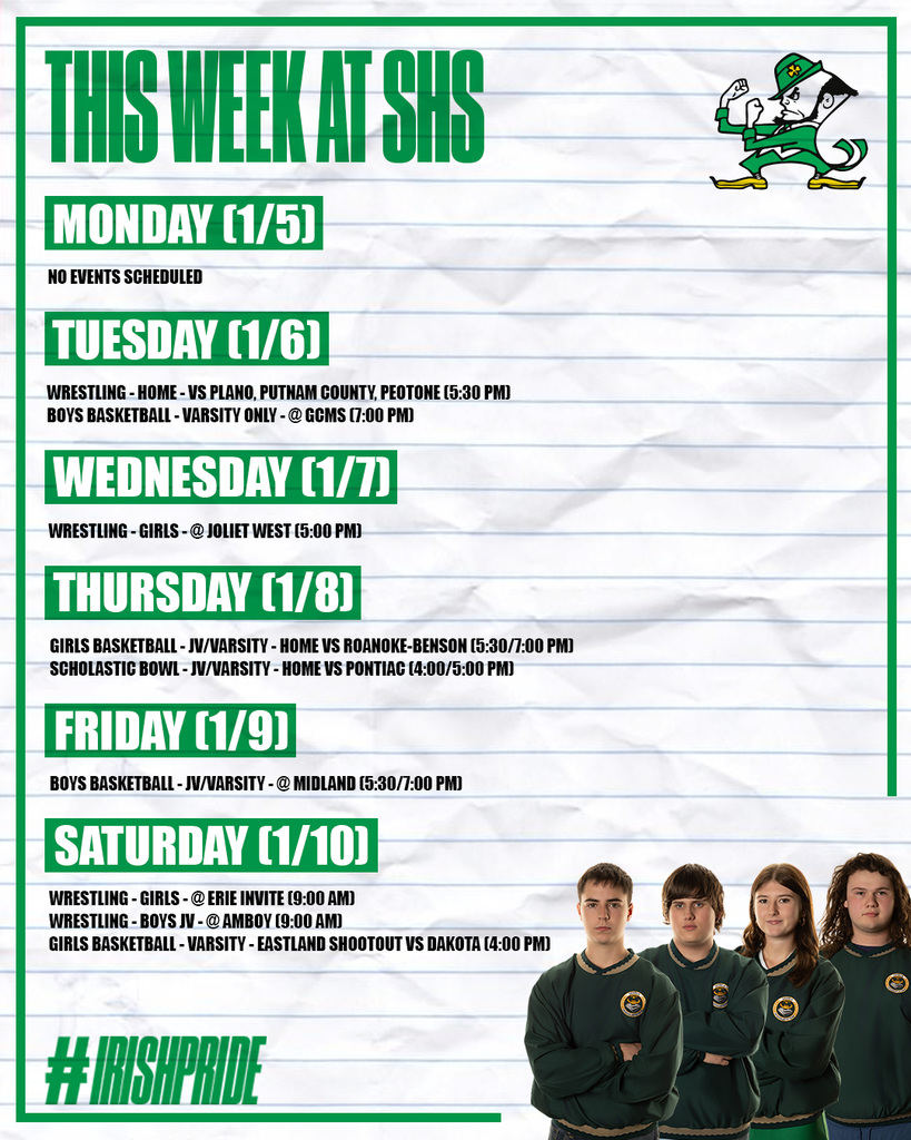This Week at SHS