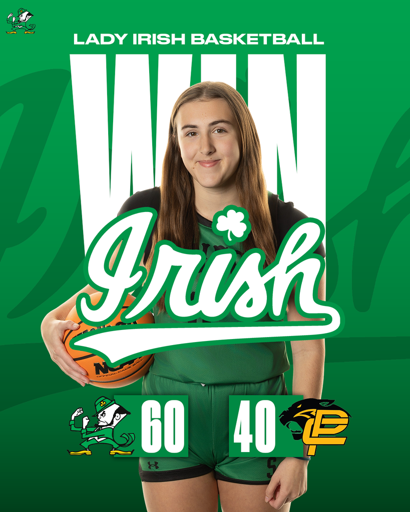 The Lady Irish Basketball Team picked up a Tri-County Conference victory over the Putnam County Panthers on Thursday night, 60-40.