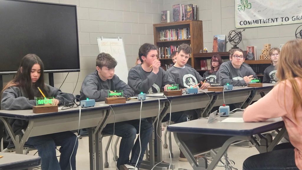 The Scholastic Bowl Team competed at home against Mendota on Thursday night.