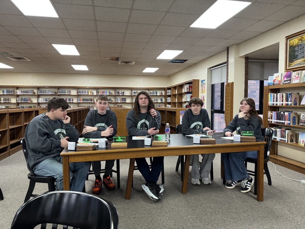 The JV and Varsity Scholastic Bowl teams won their matches against St. Bede last night.