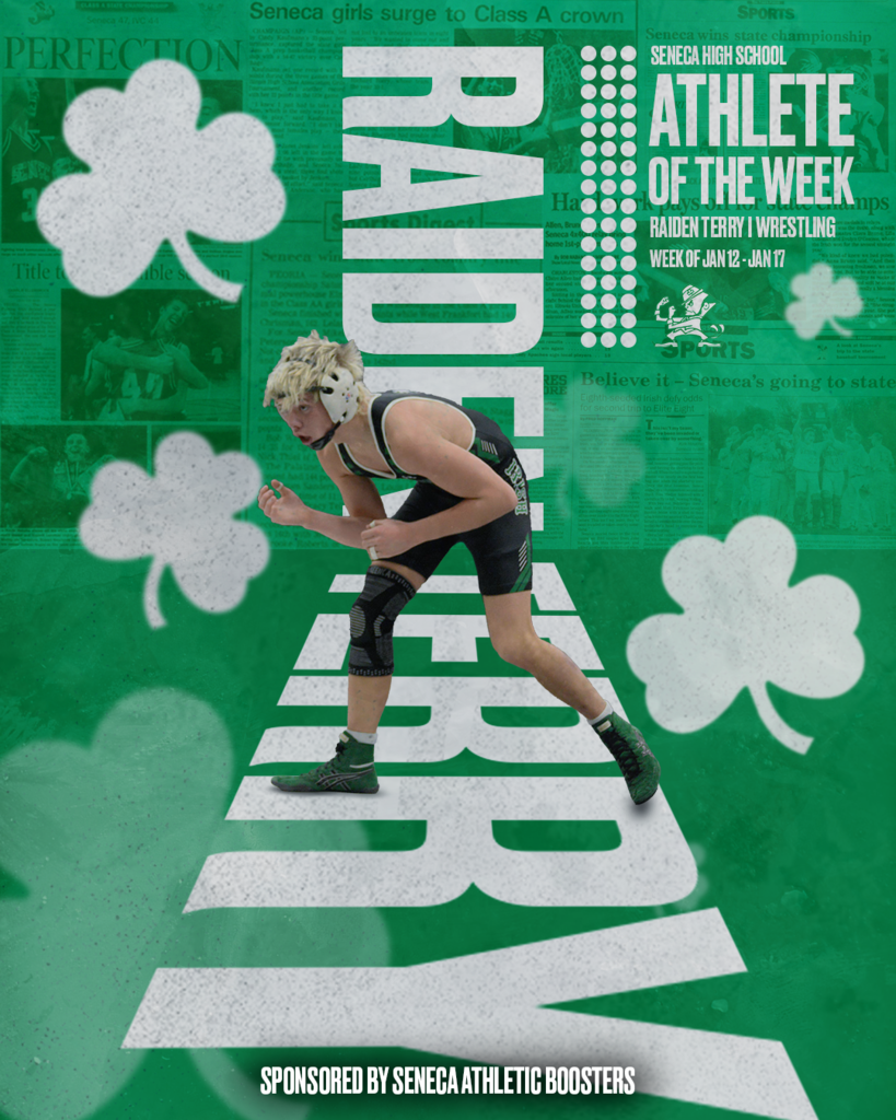 Junior Raiden Terry has been named Athlete of the Week.