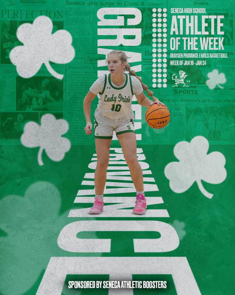 Junior Graysen Provance has been named SHS Athlete of the Week.